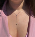 Collana doppio punto luce