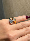 Chevalier cuore strass