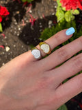 Chevalier cuore grande strass