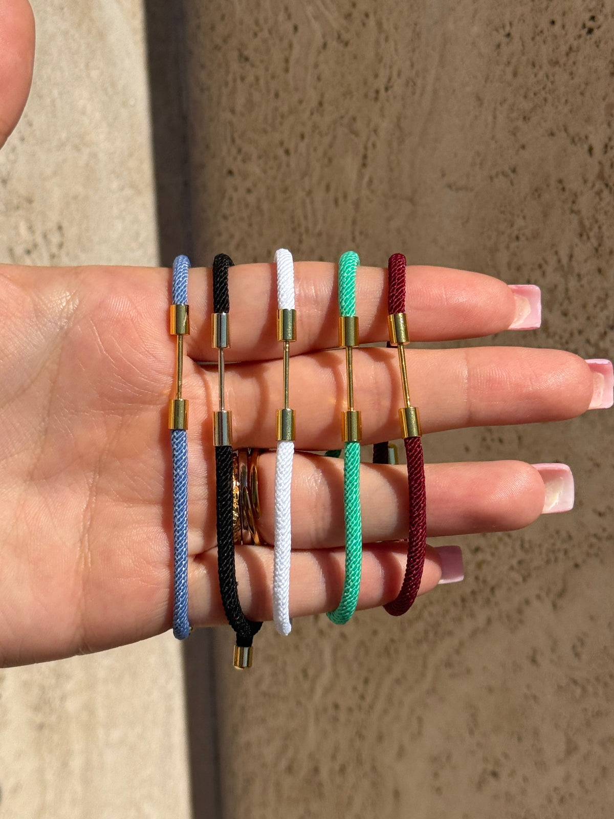Bracciale in stoffa