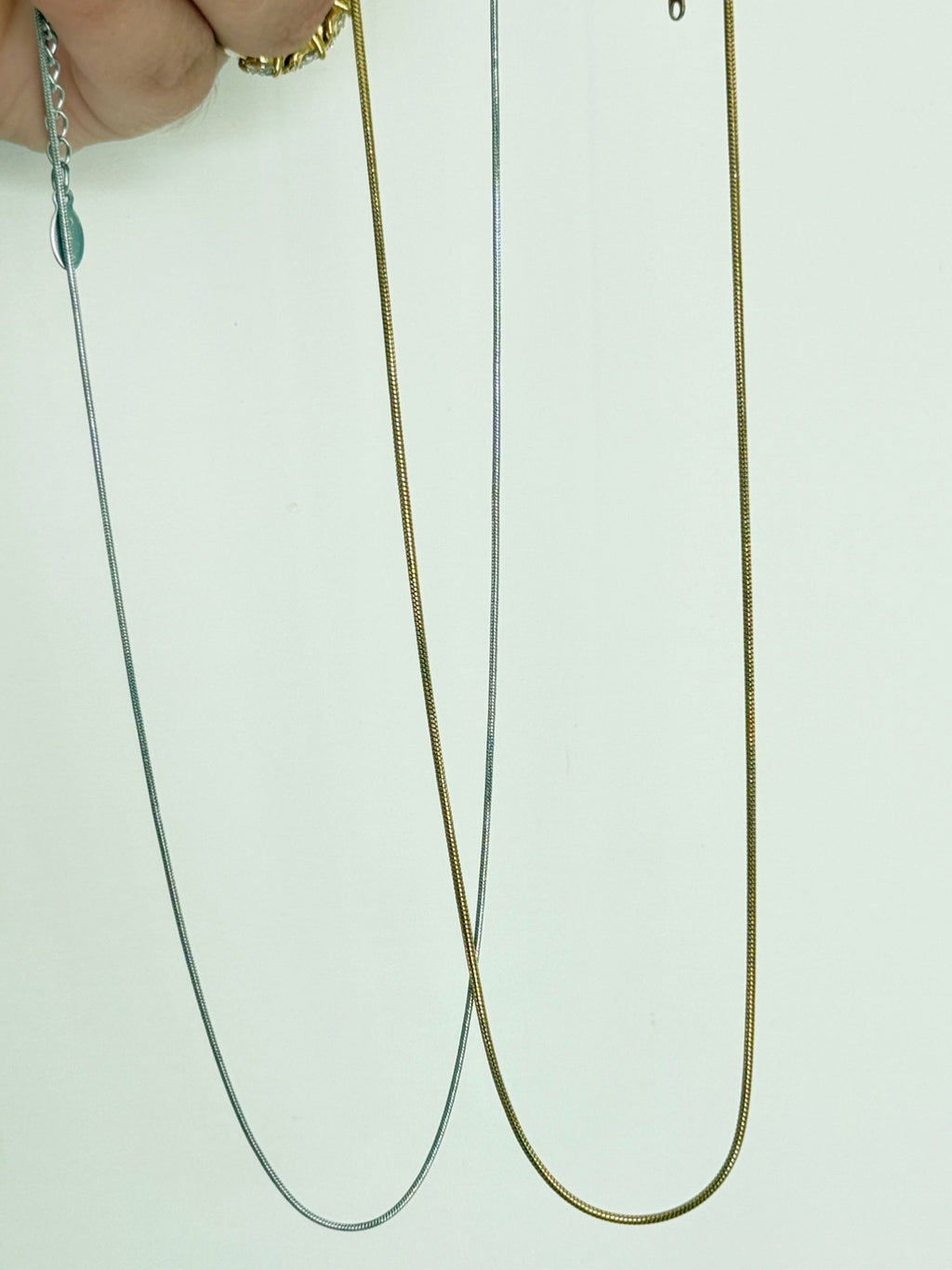 Collana liscia