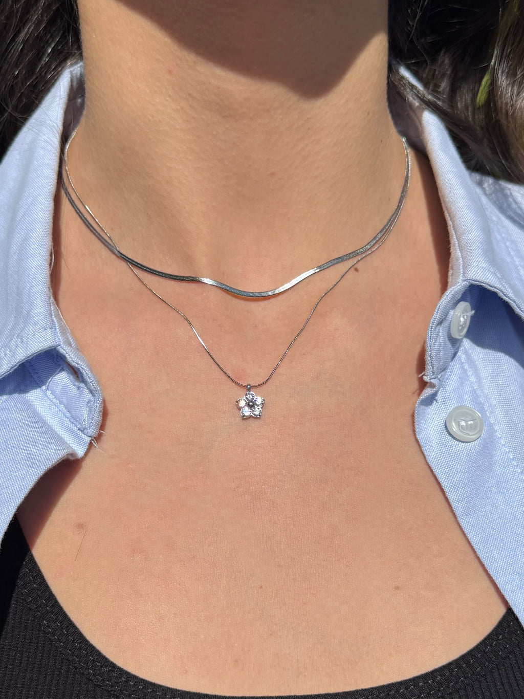 Collana fiore spring