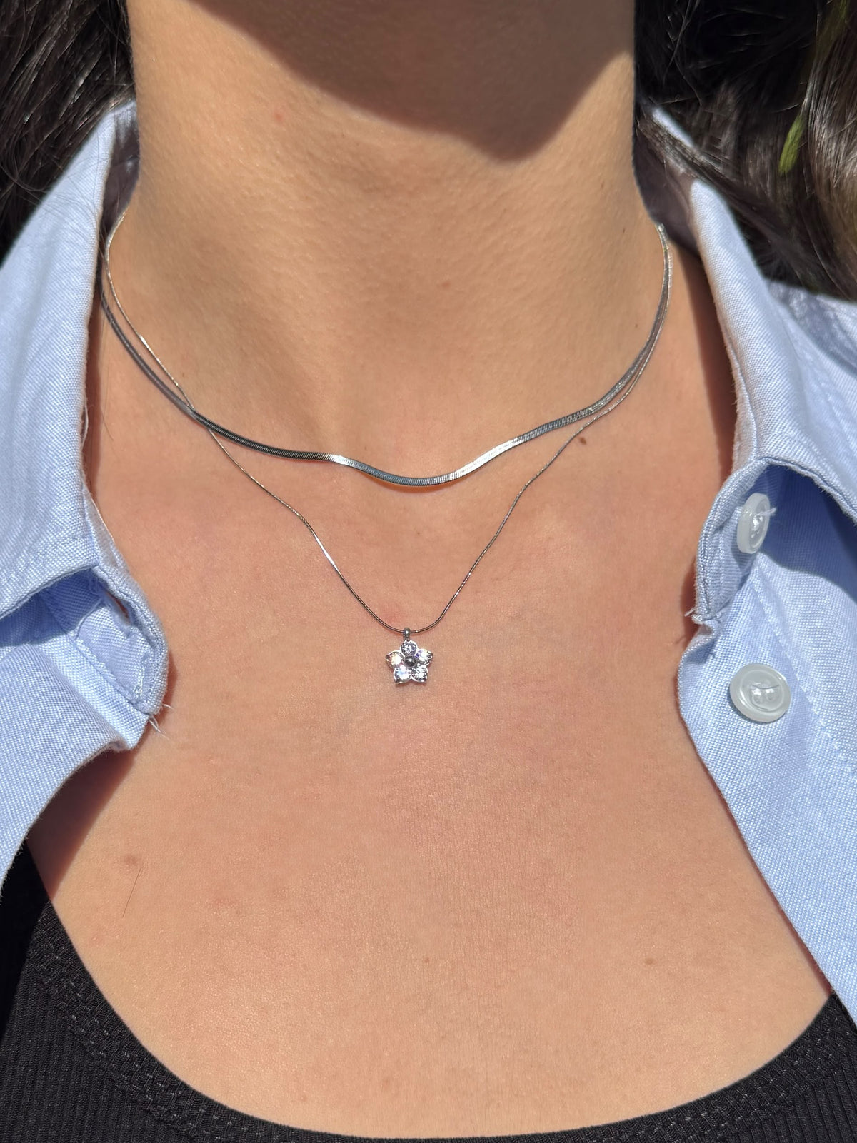 Collana fiore spring