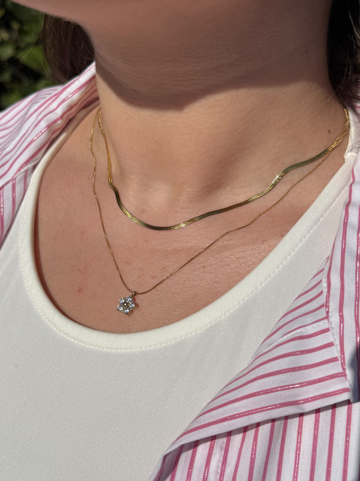 Collana fiore spring