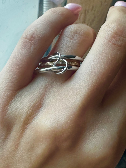 fasce slim gold-silver