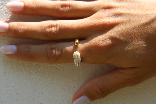 anello perle