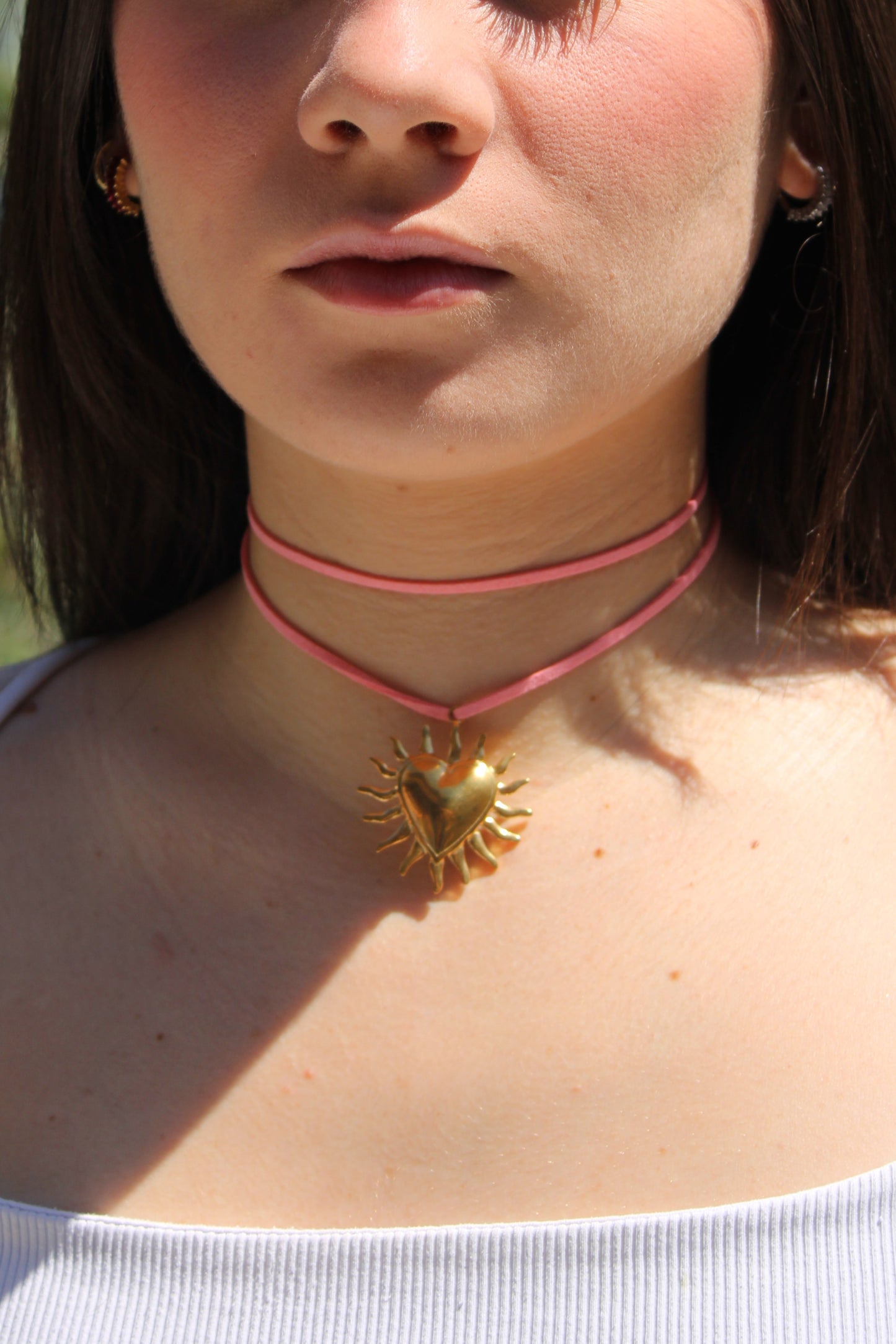 choker grande cuore