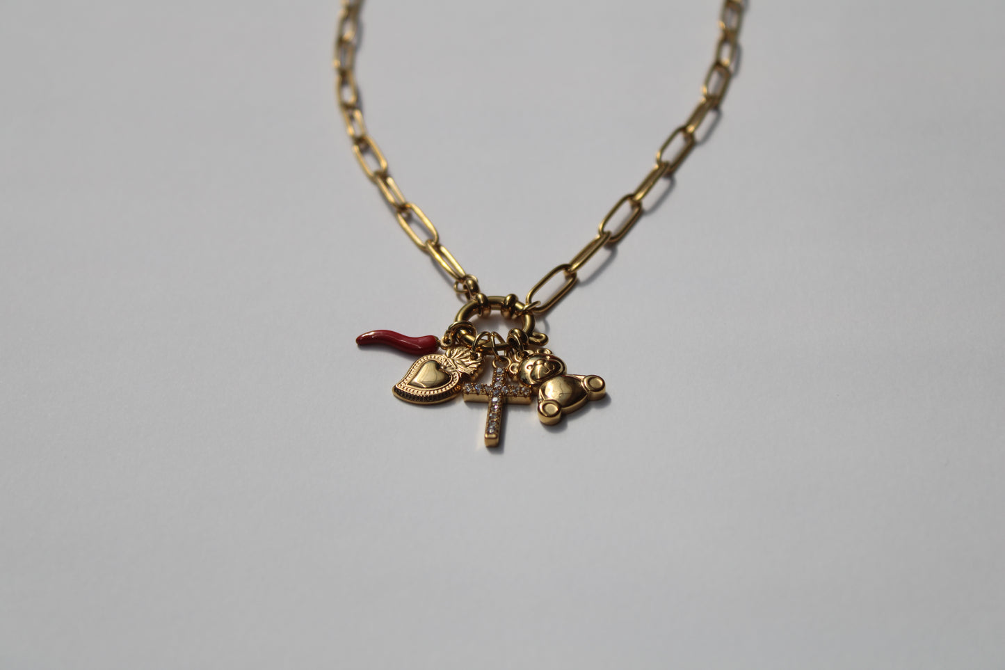 collana anello charm