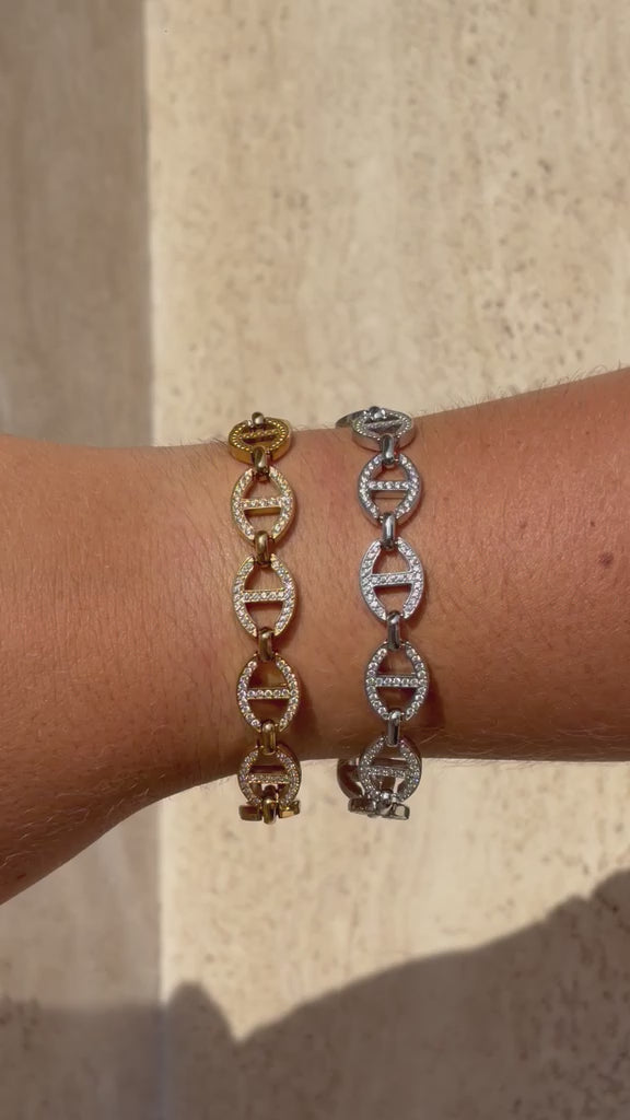 Bracciale intreccio iconico