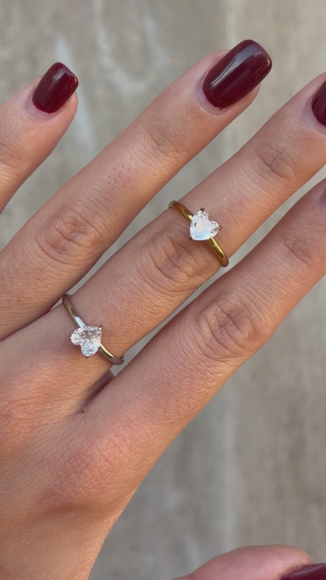 Anello Proposta Cuore