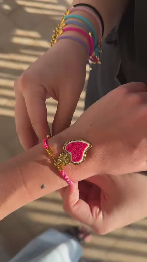 Bracciale in stoffa