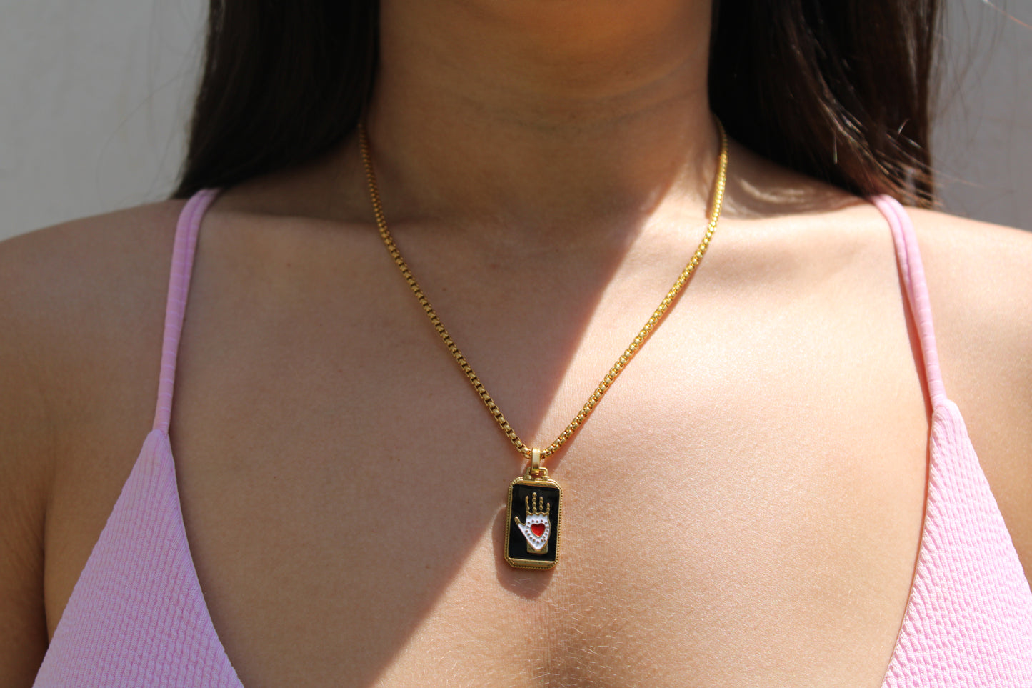 collana tarocco black poker