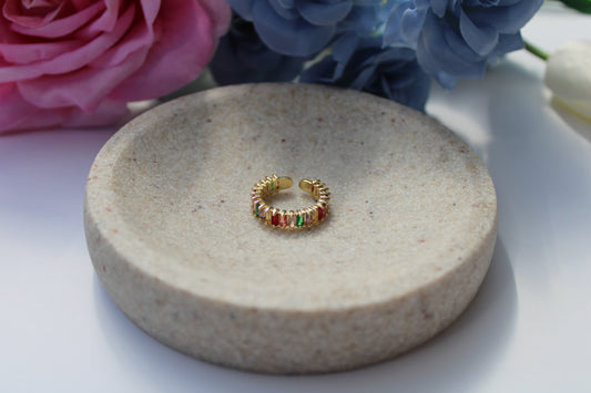 anello zircone multi